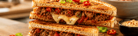 Vlam tosti