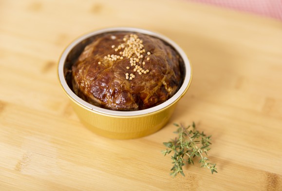 Gebakken paté bakje / st