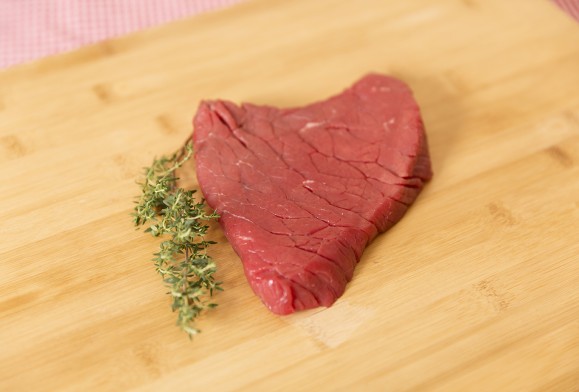 Gepelde steak / kg