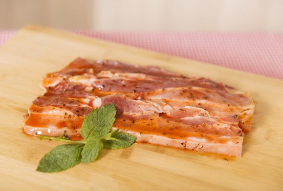 Marinated bacon / kg
